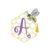 Bienen-Monogramme A-Z – Bild 10