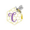 Bienen-Monogramme A-Z – Bild 13