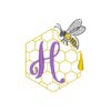 Bienen-Monogramme A-Z – Bild 18