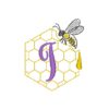 Bienen-Monogramme A-Z – Bild 19