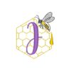 Bienen-Monogramme A-Z – Bild 20