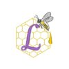 Bienen-Monogramme A-Z – Bild 22