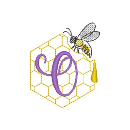 Bienen-Monogramme A-Z – Bild 25