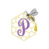 Bienen-Monogramme A-Z – Bild 26
