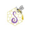 Bienen-Monogramme A-Z – Bild 29