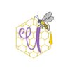Bienen-Monogramme A-Z – Bild 31