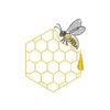 Bienen-Monogramme A-Z – Bild 12