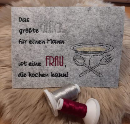 Spruch - Set "Was Frauen können" in 10 Versionen