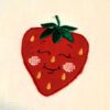 6 Erdbeeren mit Gesicht (Doodle Appli) – Bild 5