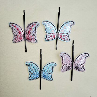 Bobby-Pin Schmetterlinge für Haarklemmen