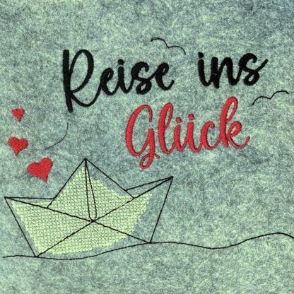 Spruch - Reise ins Glück – Bild 3