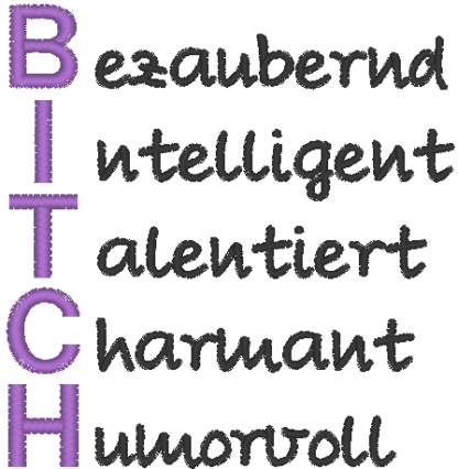 Akronym "BITCH" – Bild 7