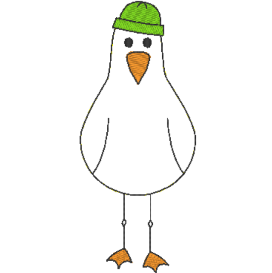 Doodle-Applikation "4 coole Möwen maritim" – Bild 8