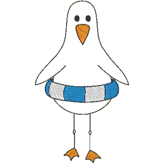 Doodle-Applikation "4 coole Möwen maritim" – Bild 9