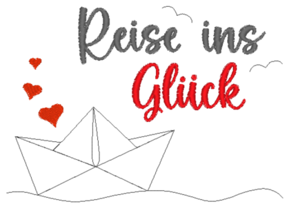 Spruch - Reise ins Glück – Bild 5