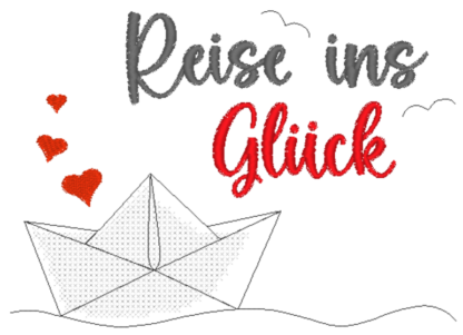 Spruch - Reise ins Glück – Bild 2