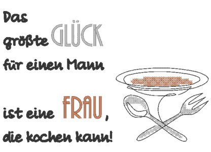 Spruch - Set "Was Frauen können" in 10 Versionen – Bild 11
