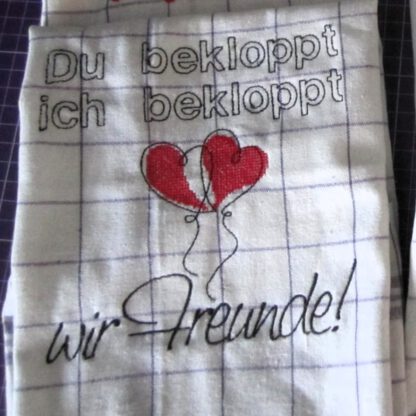 Spruch - Bekloppte Freunde – Bild 5