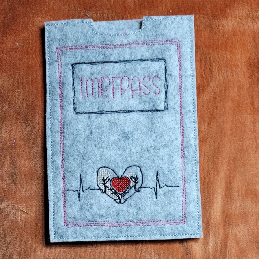 Dokumentenhüllen "Herzhände" (U-Heft, Mutterpass, Impfpass) – Bild 5