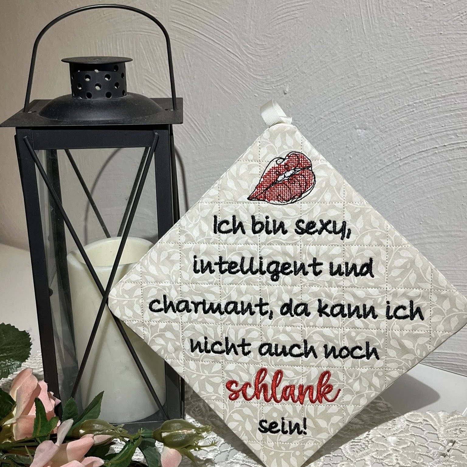 ITH Topflappen eckig "Ich bin sexy"