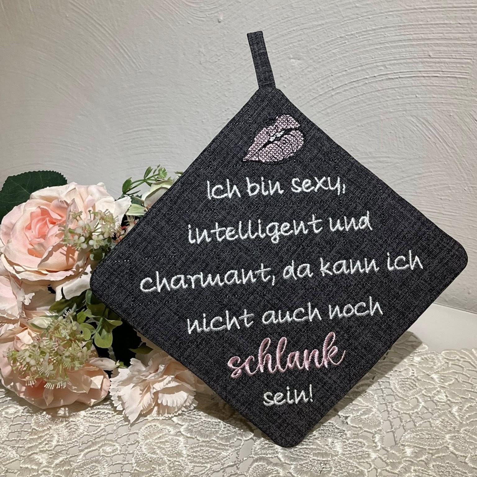 ITH Topflappen eckig "Ich bin sexy" – Bild 4