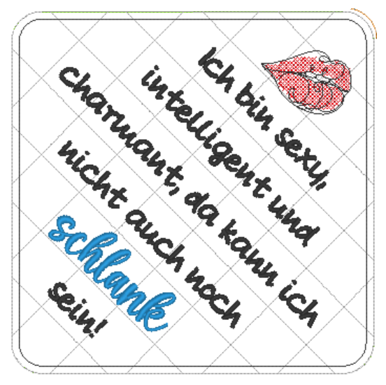 ITH Topflappen eckig "Ich bin sexy" – Bild 5