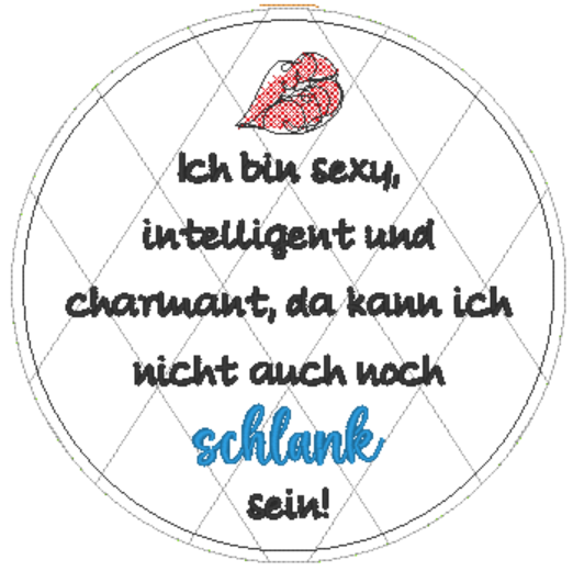 ITH Topflappen eckig "Ich bin sexy" – Bild 6